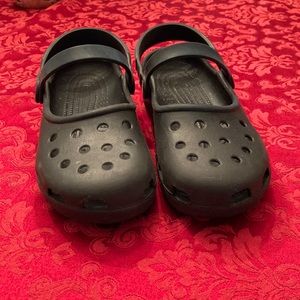 Mary Jane black Crocs